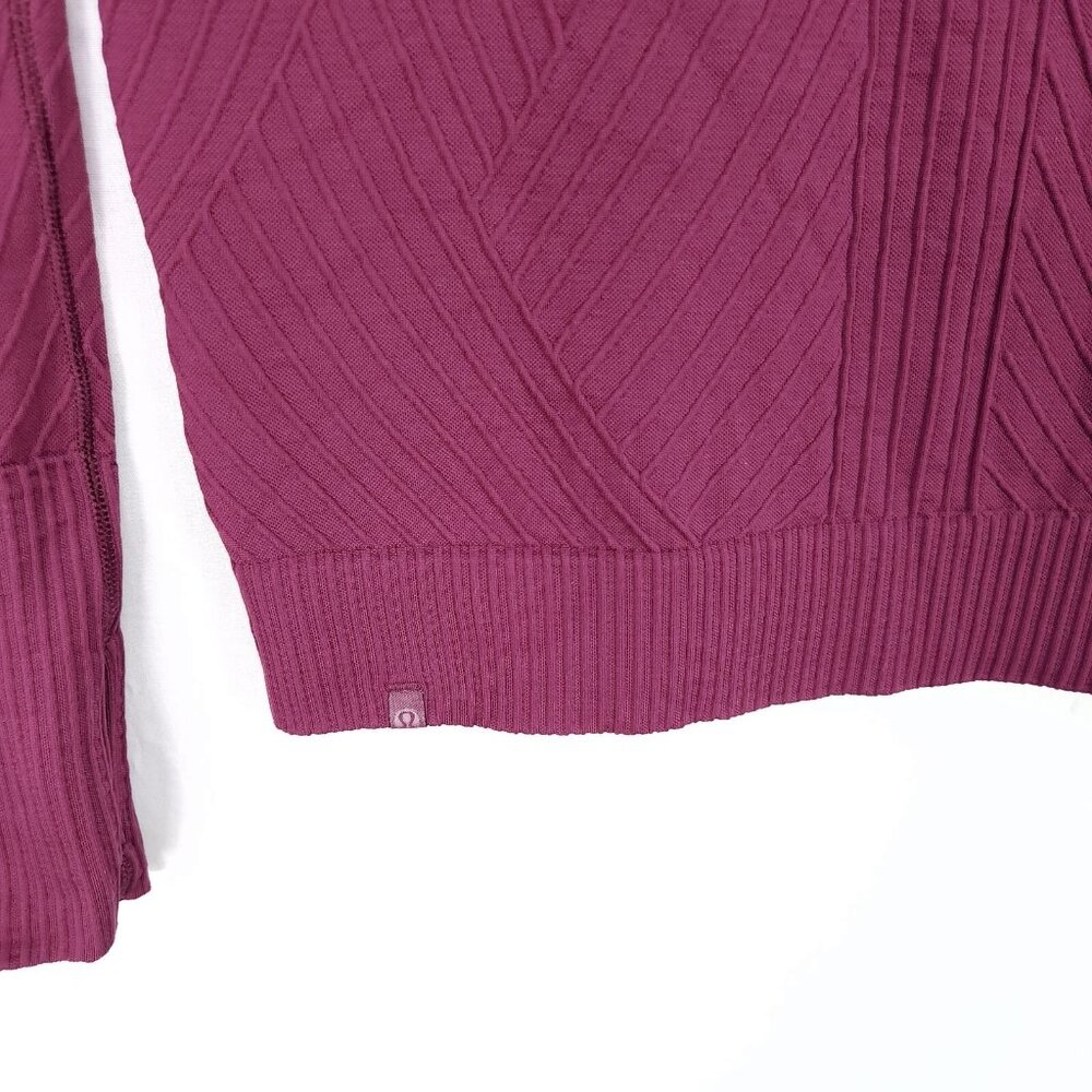Lululemon Rest Less Pullover Top Women's 6 Long Sleeve Ribbed Thumb Holes - Picture 6 of 9